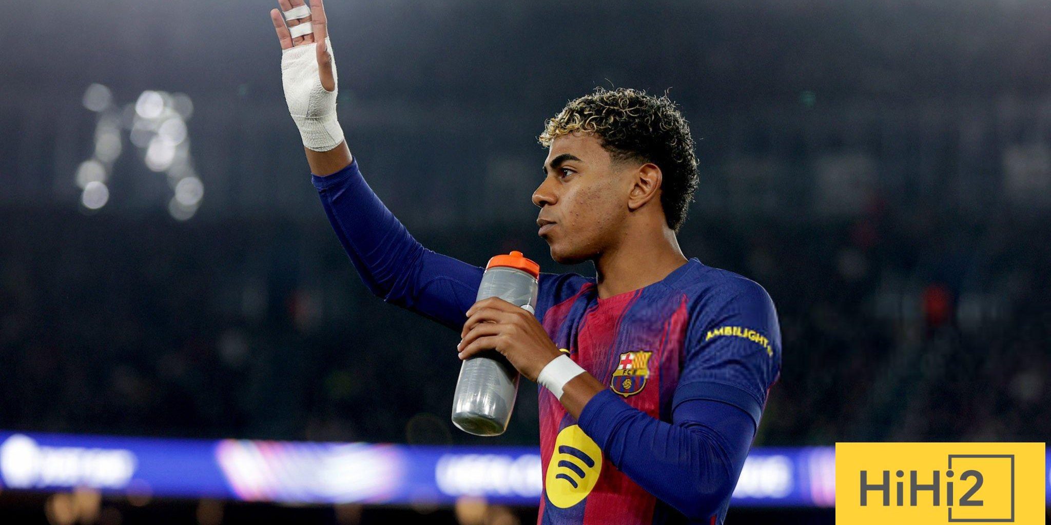 رقم قياسي حطمه لامين يامال أمام فرانكفورت