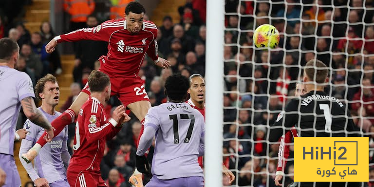 ليفربول يضيف الهدف الثاني في شباك برايتون