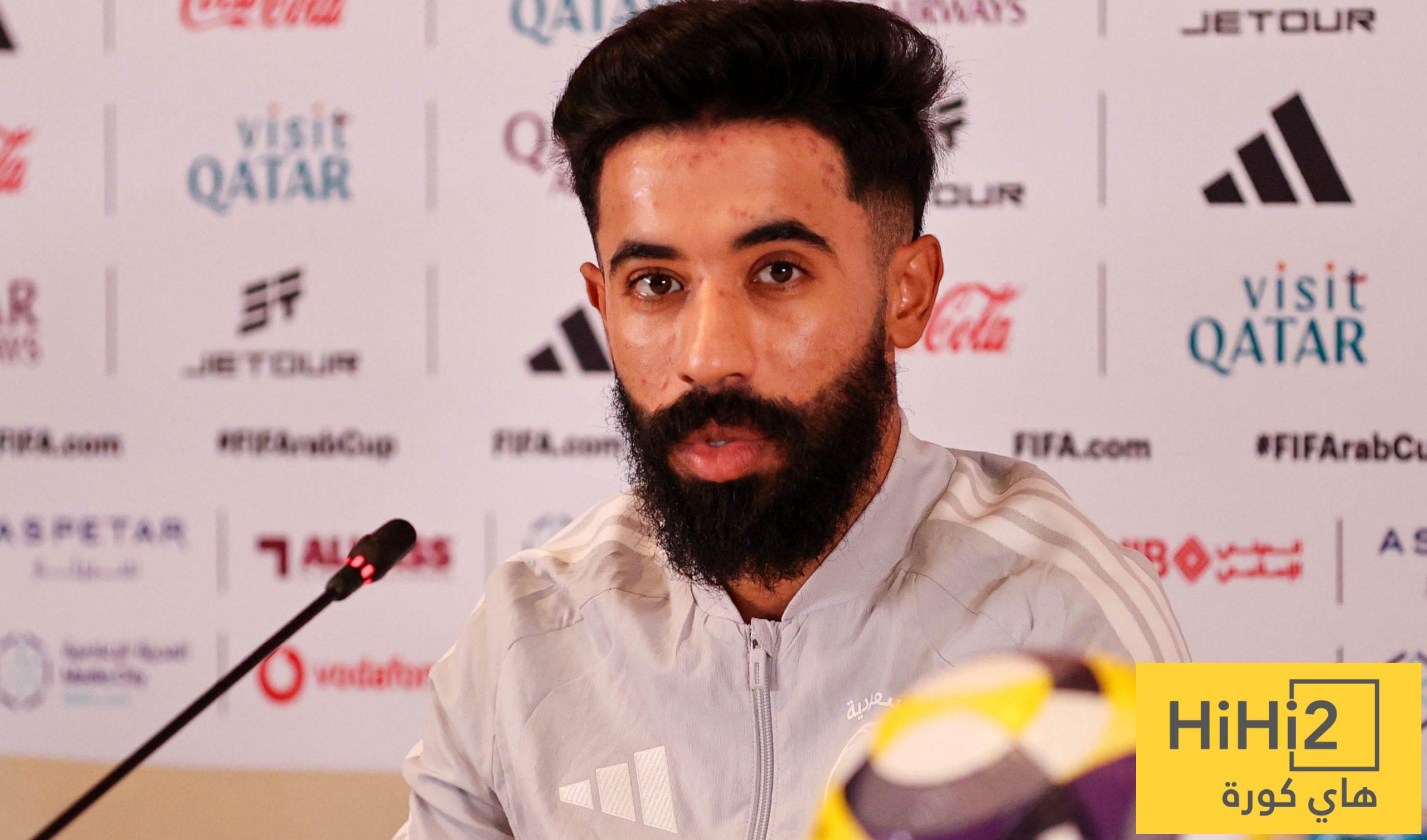 ماذا قال نواف بوشل عن مواجهة الأردن ؟