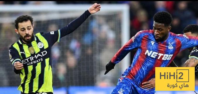 مواجهات مانشستر سيتي و كريستال بالاس مليئة بالأهداف