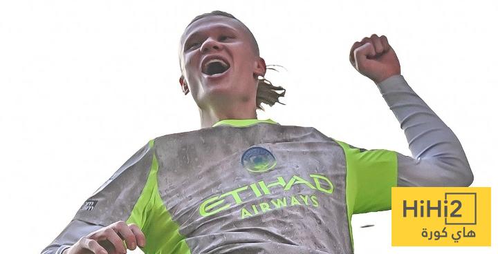 عدد اهداف هالاند في الدوري الانجليزي هذا الموسم