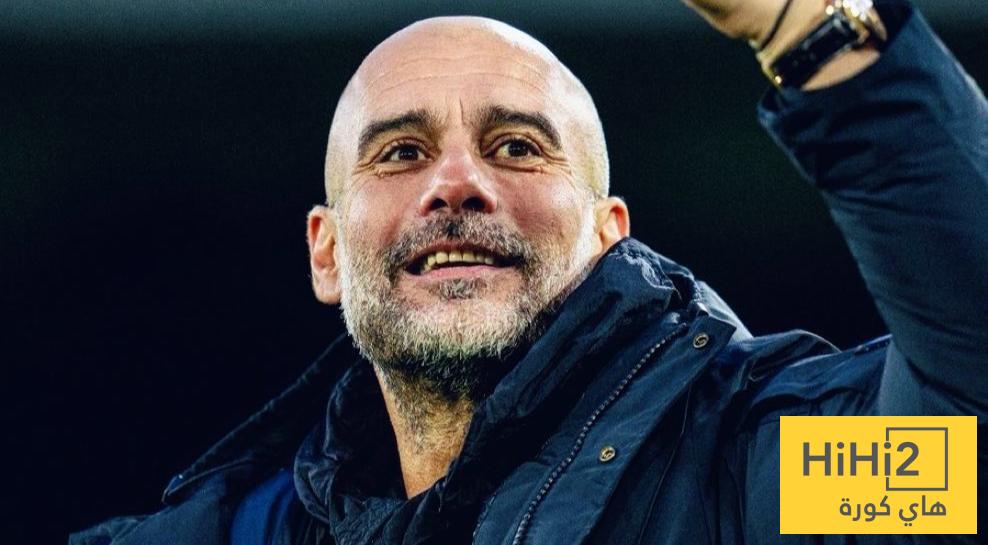 غوارديولا يتحدث عن موسم مانشستر سيتي