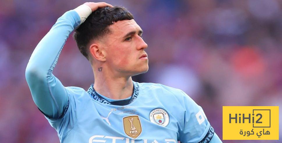 احصائيات فيل فودين أمام كريستال بالاس احصائيات فيل فودين أمام كريستال بالاس