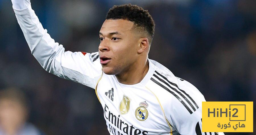 كيليان مبابي قلب ريال مدريد