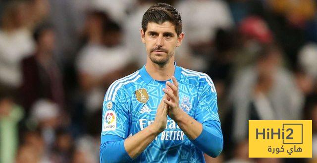 كورتوا يعلق على الوصول إلى 200 فوز مع ريال مدريد