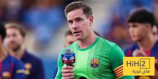 أول مباراة لـ تير شتيغن بعد غياب 6 اشهر عن الملاعب ..!