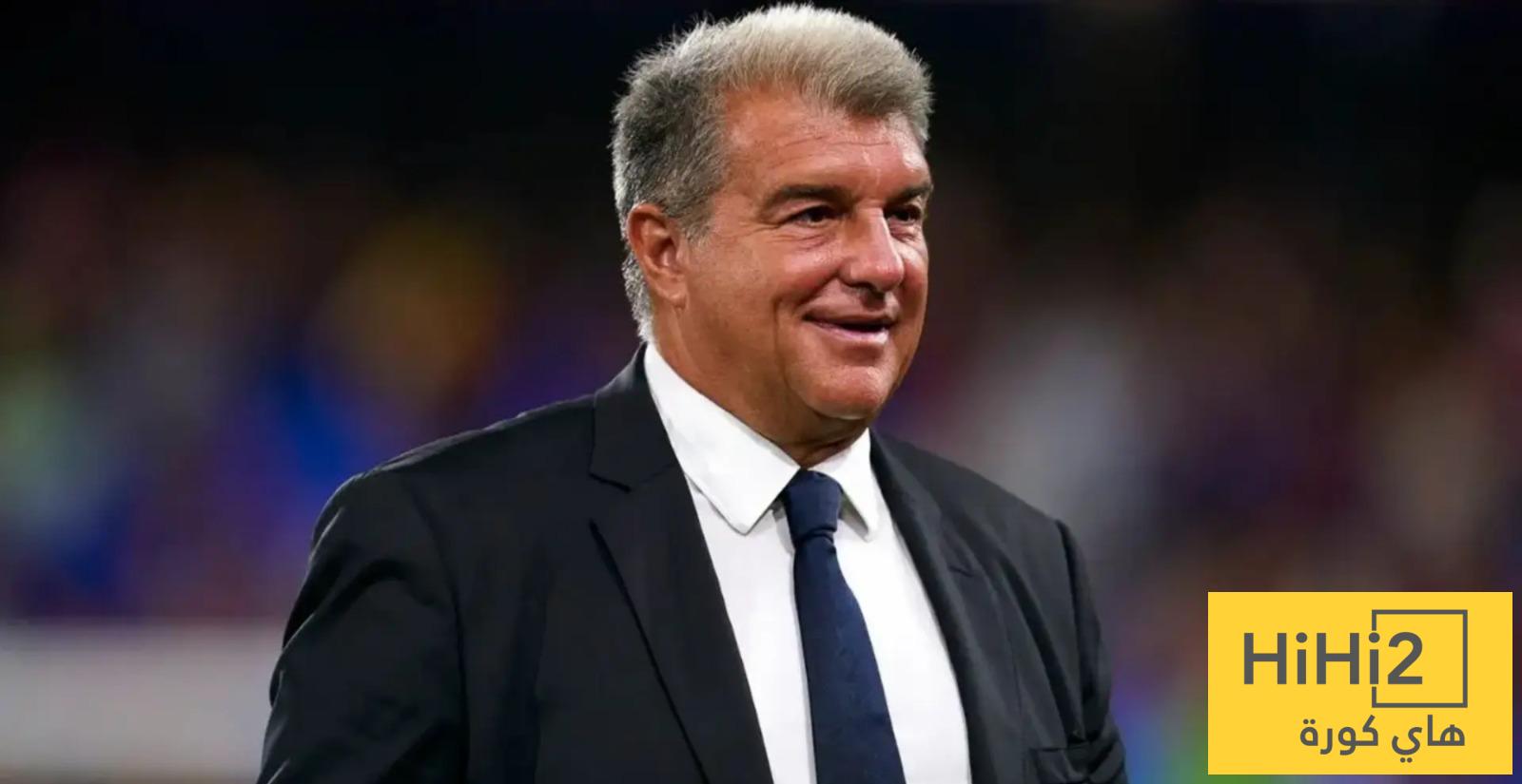 ماذا قال لابورتا بعد فوز برشلونة على غوادالاخارا؟