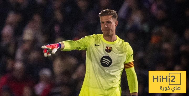 في الكورة : تير شتيغن خارج حسابات برشلونة