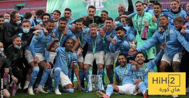 إنجاز تاريخي للسيتي في كأس الرابطة