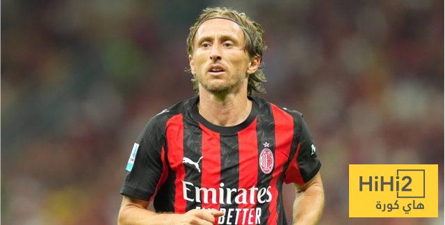 أرقام لوكا مودريتش أمام نابولي في كأس إيطاليا