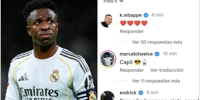 صور: زملاء فينسيوس يدعمونه بعد صافرات الاستهجان