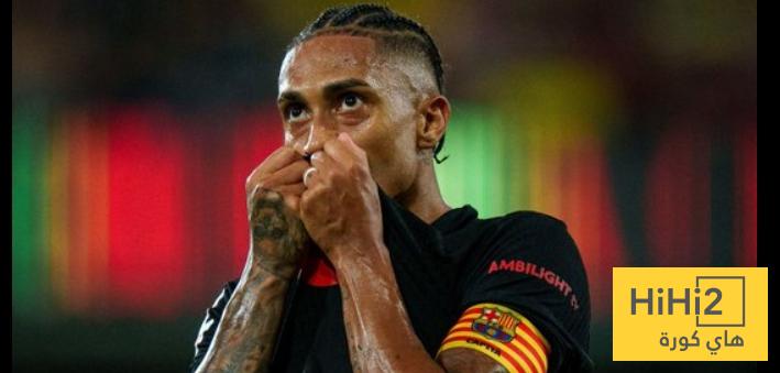 رافينيا يسجل الهدف الأول لبرشلونة أمام فياريال