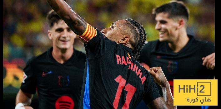 في الكورة : ملخص ما قدمه رافينيا في الشوط الأول أمام فياريال