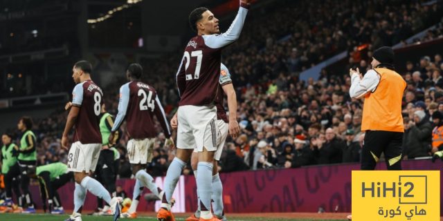 ترتيب الدوري الانجليزي بعد سقوط مانشستر يونايتد امام استون فيلا