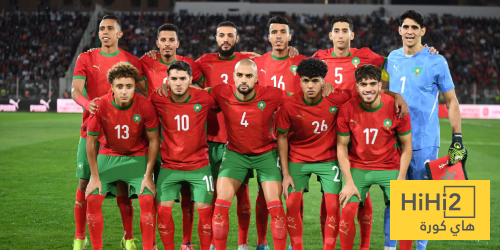 إحصائيات مباراة المغرب وجزر القمر بعد مرور نصف ساعة