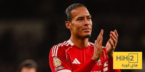 أرقام فان دايك أمام توتنهام