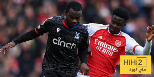 إحصائية مميزة لأرسنال على ملعبه ضد كريستال بالاس