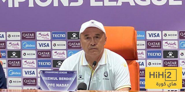 تعليق مدرب ناساف الأوزبكي بعد السقوط أمام الاتحاد