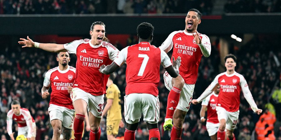 ارسنال يقصي كريستال بالاس ويصعد لنصف نهائي كاس كابيتال ون