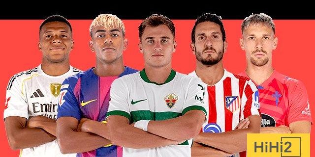 المرشحين لجائزة لاعب الشهر في الليغا