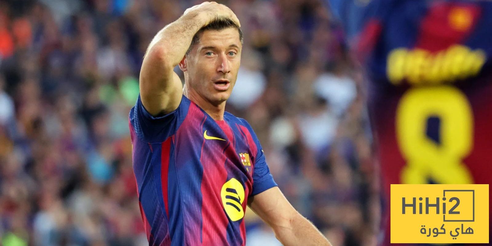 شهر الحسم.. ليفاندوفسكي أمام اختبار البقاء مع برشلونة