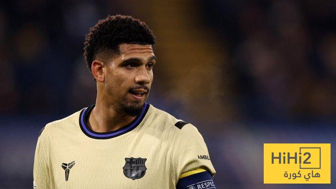 موعد عودة أراوخو لمباريات برشلونة !