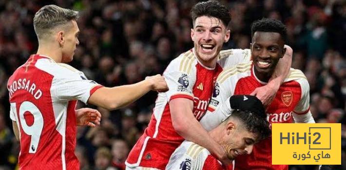 نتائج مميزة لـ أرسنال قل استضافة برايتون