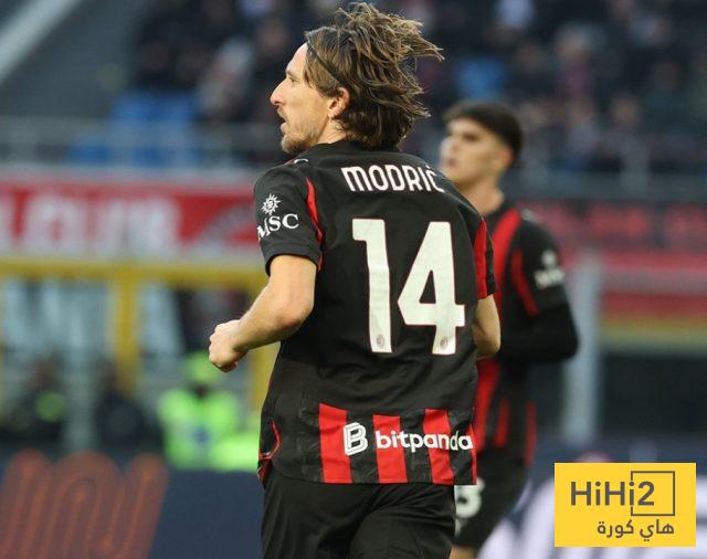 عين على مودريتش في مباراة فيرونا 1