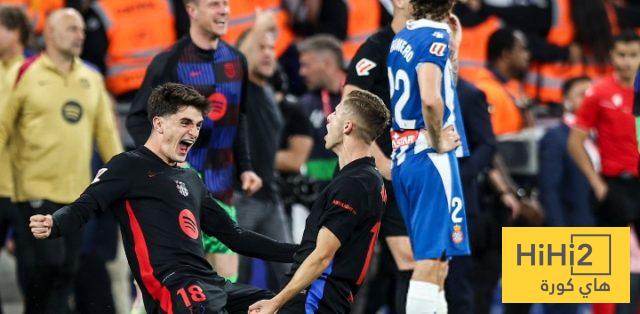فوز وحيد لـ اسبانيول على ملعبه الجديد أمام برشلونة