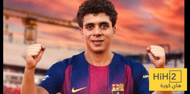 أرقام حمزة عبدالكريم لاعب برشلونة الجديد