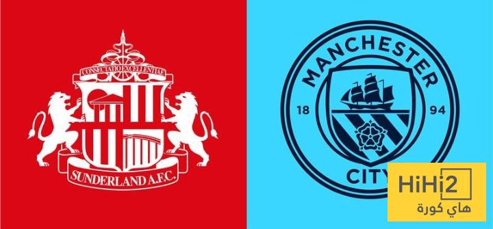 تشكيلة سندرلاند الرسمية للقاء مانشستر سيتي