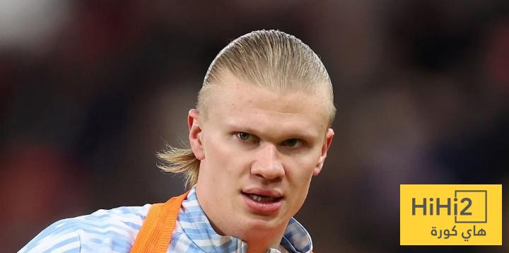 أرقام هالاند في الشوط الأول أمام سندرلاند