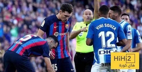 نتيجة اول ديربي بين برشلونة واسبانيول