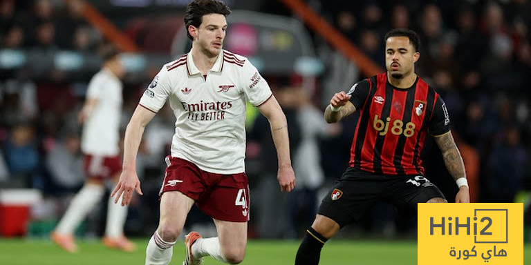 بورنموث يسجل الهدف الاول في شباك ارسنال