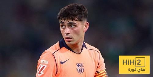 بيدري احتياطي في تشكيلة برشلونة ضد اسبانيول