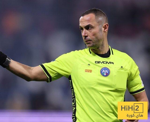 أرقام خاصة بحكم مباراة الإنتر وبولونيا 2 أرقام خاصة بحكم مباراة الإنتر وبولونيا 1