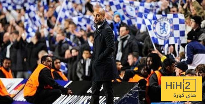 أرقام جيدة لـ بيب غوارديولا أمام تشيلسي