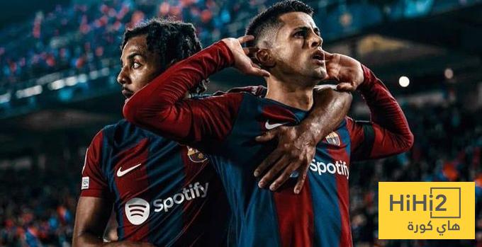 برشلونة يقترب من حسم صفقة كانسيلو