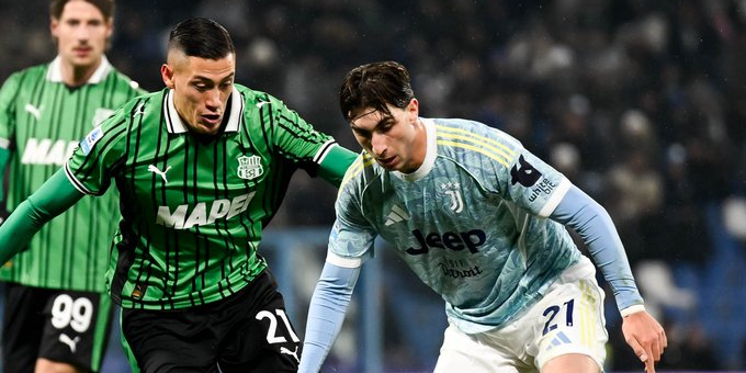 يوفنتوس يتقدم على ساسولو في الشوط الاول يوفنتوس يتقدم على ساسولو في الشوط الاول