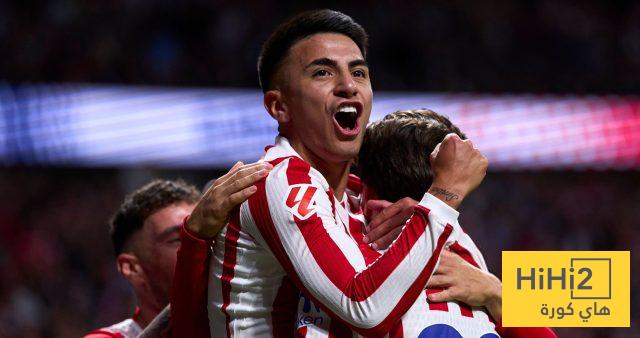 نتائج أتلتيكو مدريد قبل مواجهة الريال في السوبر