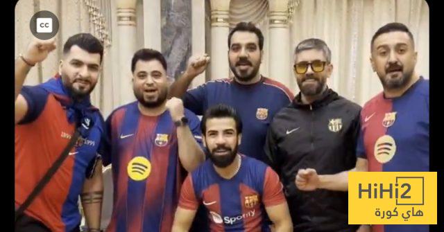 برشلونة يرحب برابطة العراق قبل السوبر.. صورة