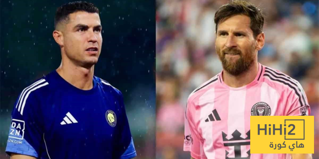 ميسي يقلد كريستيانو رونالدو..!!