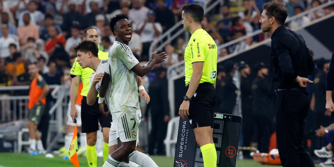 صورة: هكذا جاء رد فينيسيوس القاسي على سيميوني