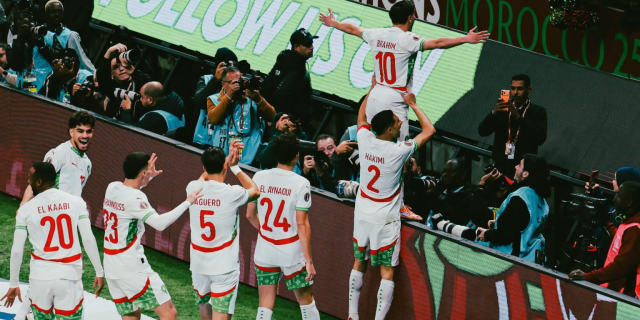 المغرب تضيف الهدف الثاني في شباك الكاميرون