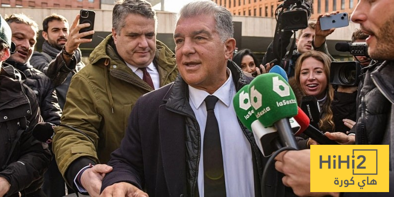 رسالة لابورتا الهادئة لريال مدريد