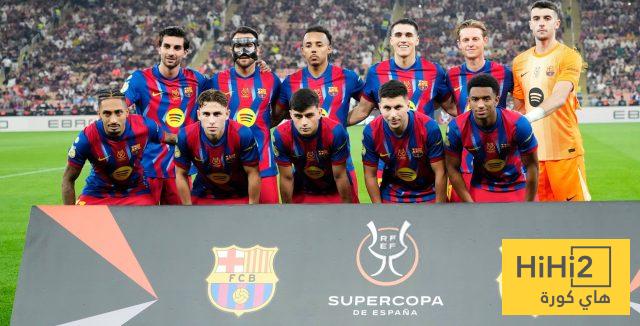 صور – غرفة ملابس برشلونة قبل نهائي السوبر