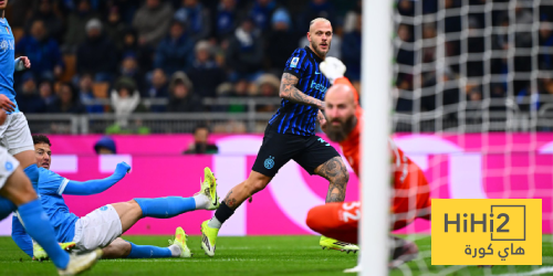 إحصائيات نصف ساعة من مباراة إنتر ميلان ونابولي في الدوري الإيطالي