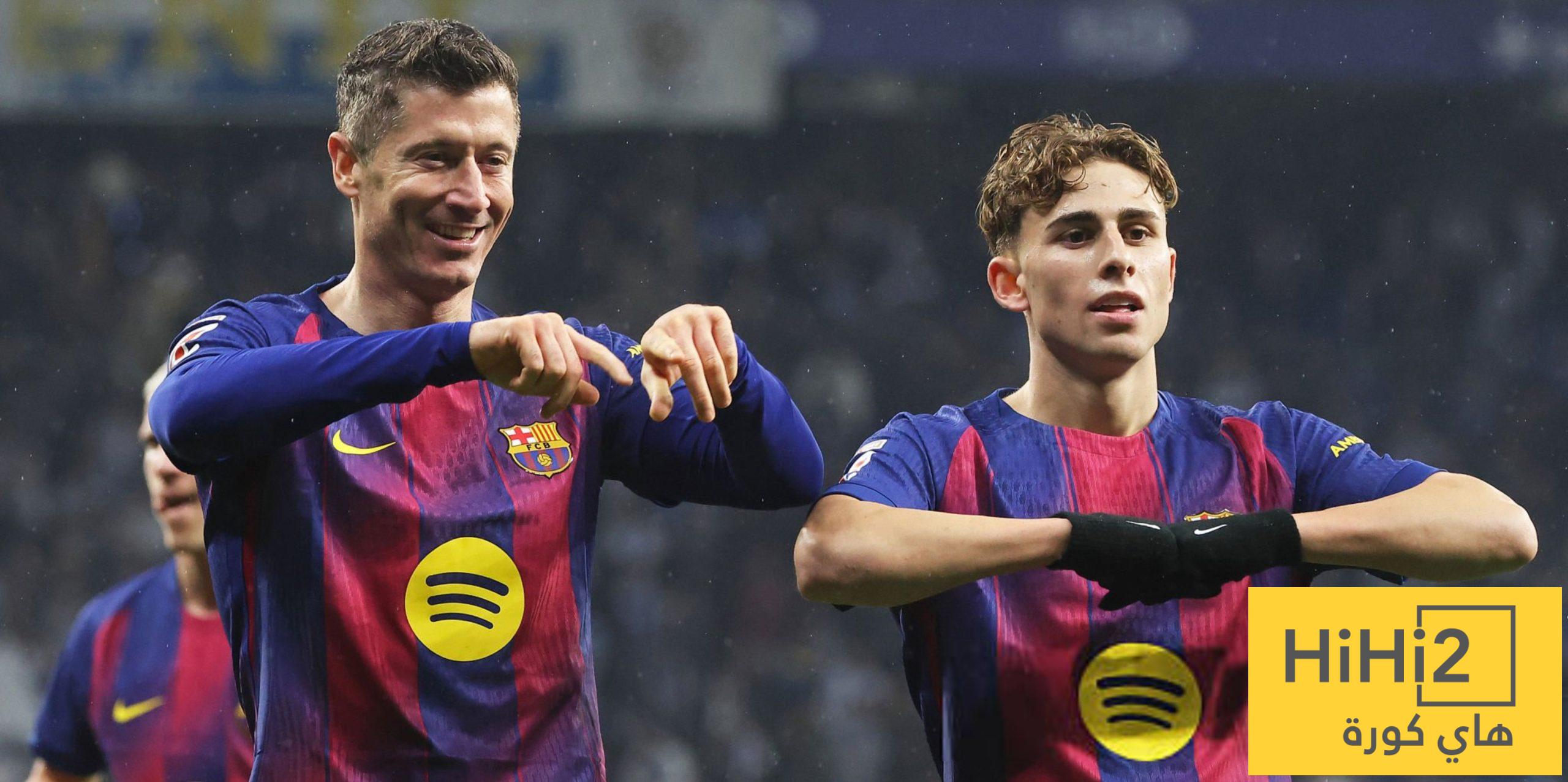 أول تعليق من ليفاندوفسكي بعد التتويج بلقب السوبر على حساب ريال مدريد