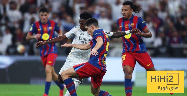 صورة ريال مدريد في الشوط الأول مخيبة للآمال
