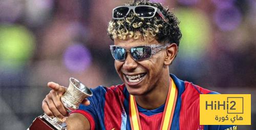 تصريحات لامين يامال بعد الفوز على ريال مدريد في نهائي السوبر الاسباني تصريحات لامين يامال بعد الفوز على ريال مدريد في نهائي السوبر الاسباني